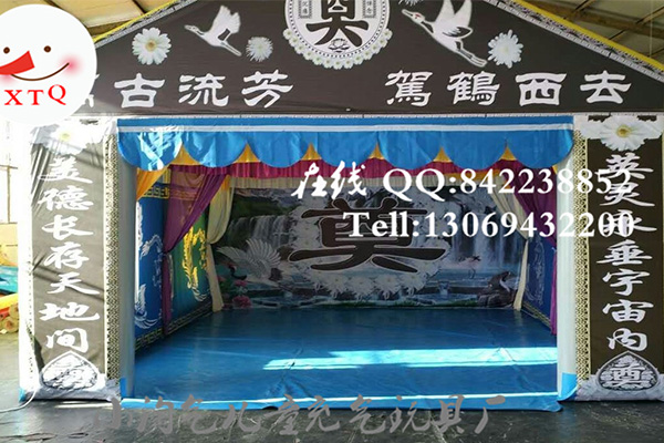 廠家直銷(xiāo)白事充氣帳篷